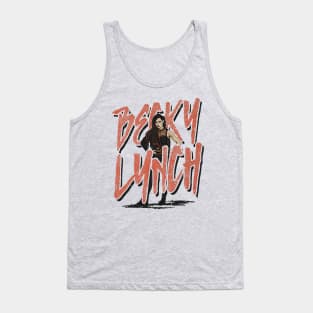 Becky Lynch Name Rough Tank Top